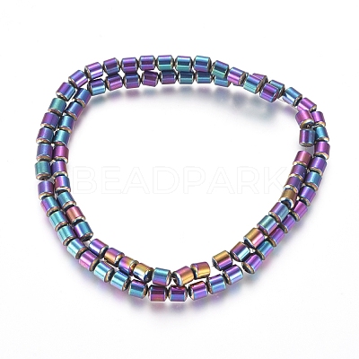 Magnetic Synthetic Hematite Beads Strands G-G826-05E-4mm-1