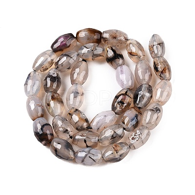 Natural Dragon Veins Agate Beads Strands G-T138-180K-1