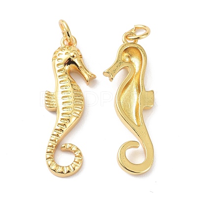 Eco-Friendly Brass Pendants KK-C221-04G-1