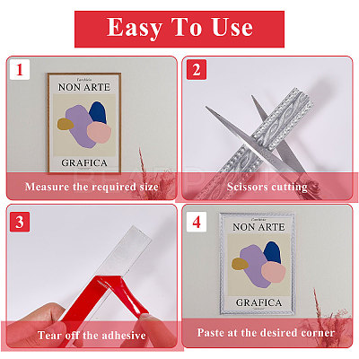 PVC Self-Adhesive Flexible Molding Trim AJEW-WH0542-005A-1