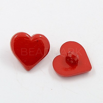 Acrylic Shank Buttons BUTT-E088-A-05-1