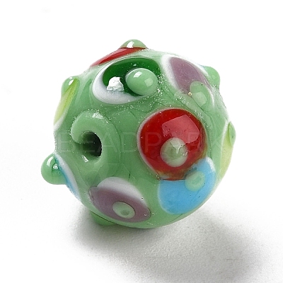 Handmade Lampwork Beads LAMP-F022-03G-1