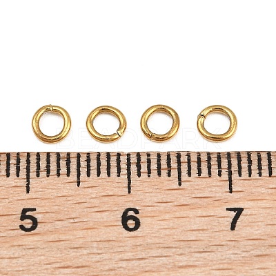 304 Stainless Steel Open Jump Rings SA-CBAF81C-01E-G-1