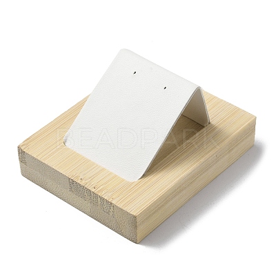 Rectangle Wood Earring Display Stands EDIS-R027-03A-1