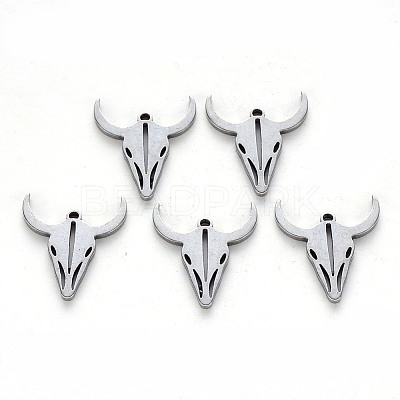 Tarnish Resistant 304 Stainless Steel Charms STAS-N092-52-1