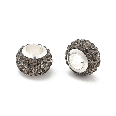 Rondelle Polymer Clay European Beads FIND-U001-01E-1