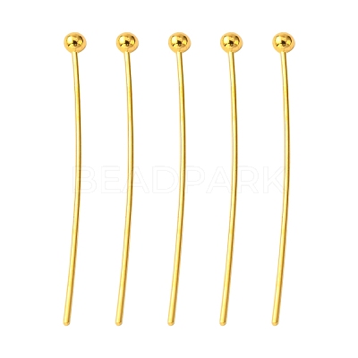 Brass Ball Head pins X-KK-R020-06G-1