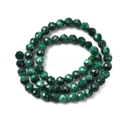 Natural Malachite Beads Strands G-H336-A07-02-1