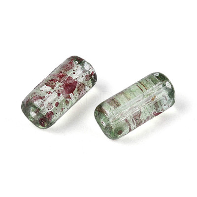 Picasso Transparent Glass Bugle Beads SEED-N010-02K-1