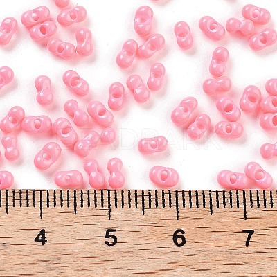 Baking Paint Glass Seed Beads SEED-A033-05I-1