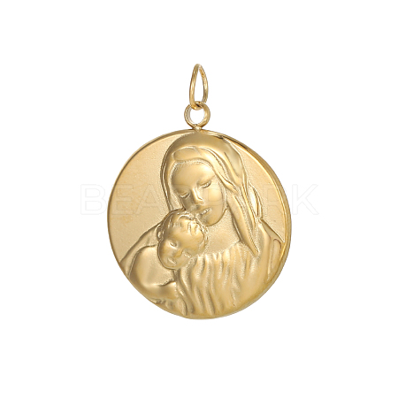 304 Stainless Steel Pendants STAS-OY005-42G-02-1