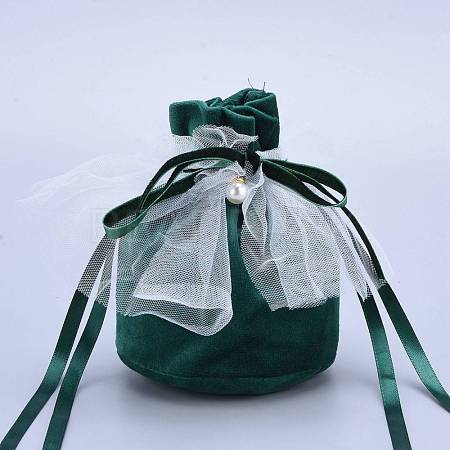 Velvet Jewelry Drawstring Gift Bags TP-M001-02B-1