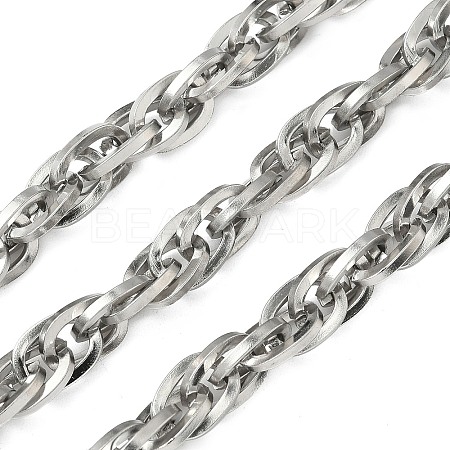 304 Stainless Steel Rope Chains CHS-H025-16P-01-1