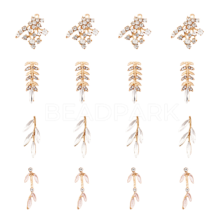 CHGCRAFT DIY Leaf Shape Jewelry Making Finding Kit DIY-CA0005-29-1