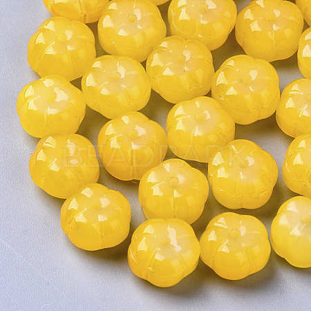 Imitation Jade Glass Beads GLAA-S190-002A-02-1