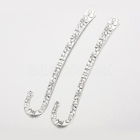 Tibetan Style Alloy Bookmark Findings LS-PALLOY-K110-18AS-RS-1