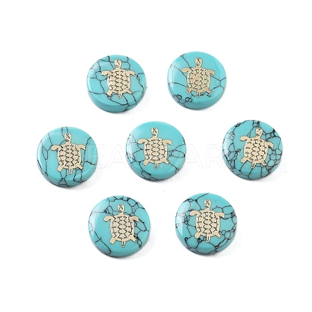 Synthetic Turquoise Beads G-F775-A02-1