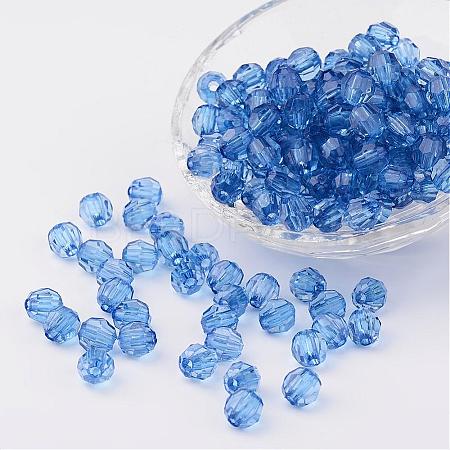 Transparent Acrylic Beads DB8mmC-31-1