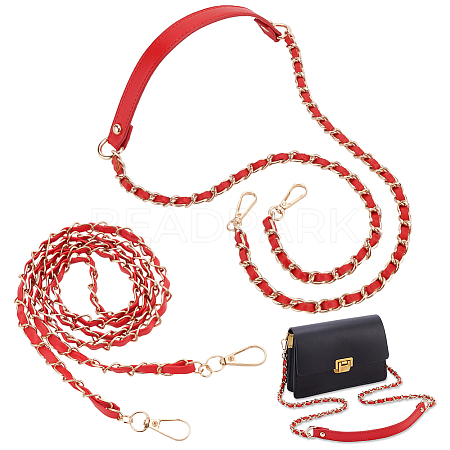 2Pcs 2 Styles Purse Chains DIY-WR0003-26D-1