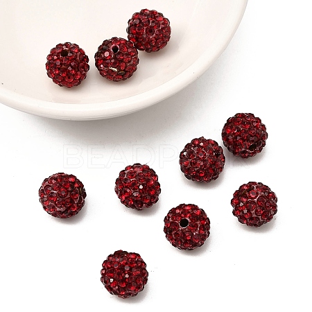 Pave Disco Ball Beads RB-A130-10mm-5-1
