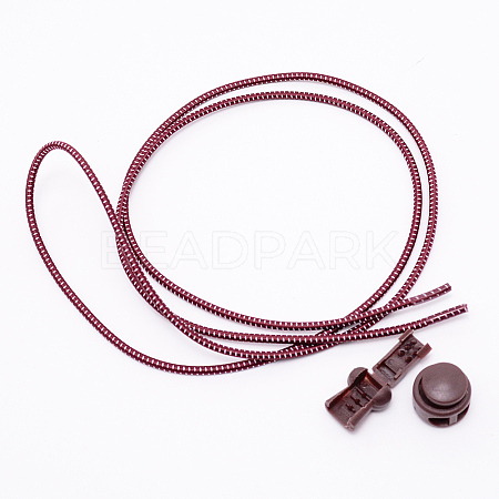 Polyester Latex Elastic Cord Shoelace AJEW-WH0121-55C-1
