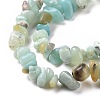 Natural Flower Amazonite Chips Beads Strands X-G-M205-12B-3