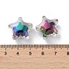 UV Plating Rainbow Iridescent Acrylic Beads LS-X-OACR-H112-20B-3