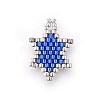 MIYUKI & TOHO Handmade Japanese Seed Beads Pendants SEED-A027-QA04-2