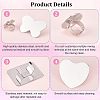 Alloy & 430 & 410 Stainless Steel Palette and Double Head Spoon Palette Spatulas Stick Rod MRMJ-FG0001-13-4