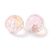 AB Color Plated Glass Beads EGLA-P059-02A-AB04-2