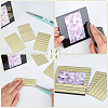 Square Adhesive Glass Cabochons Sheets DIY-WH0308-257-3