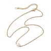 Natural Cultured Freshwater Pearl Pendant Necklaces NJEW-JN05134-01-4
