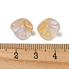Electroplated Glass Beads GLAA-G119-01C-3