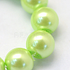 Baking Paint Glass Pearl Bead Strands HY-Q003-3mm-07-3