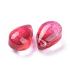 Transparent Glass Charms GGLA-M004-05B-01-3