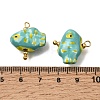 Handmade Porcelain Pendants PR-CBA0027-10G-06-3
