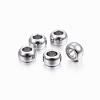 Tarnish Resistant 304 Stainless Steel Spacer Beads STAS-H376-37-2