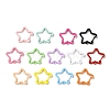 Spray Painted Alloy Key Snap Hook Clasps for Keychains FIND-L016-02-1