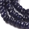 Dyed Natural Malaysia Jade Rondelle Beads Strands G-E316-2x4mm-35-3