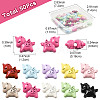 50Pcs Spray Painted Alloy Beads FIND-FS0004-11-4