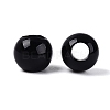 Natural Black Onyx European Beads G-Q602-09A-12-2