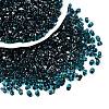 Picasso Spray Painted Glass Seed Beads SEED-T006-04-11-3