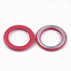 Imitation Leather Linking Rings WOVE-S118-22D-2