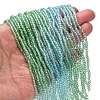 Transparent Painted Glass Beads Strands LS-DGLA-A034-T2mm-A16-2