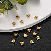 Tibetan Style Alloy Kitten Beads TIBEP-GC178-G-RS-6