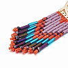 Craftdady Seed Beads Pendant Necklaces NJEW-CD0001-01-3