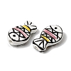 Handmade Porcelain Beads PORC-K012-12B-2