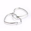Tarnish Resistant 201 Stainless Steel Hoop Earrings X-EJEW-A052-09B-2