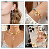 18Pcs 9 Colors UV Plating Alloy Pendants ALRI-TA0001-20-8