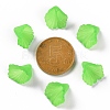 Frosted Acrylic Bead Caps MACR-S371-10A-734-4